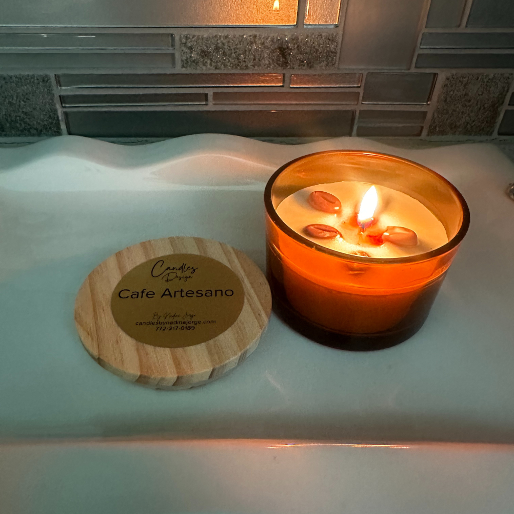 Coffee Candles, Handmade Candle