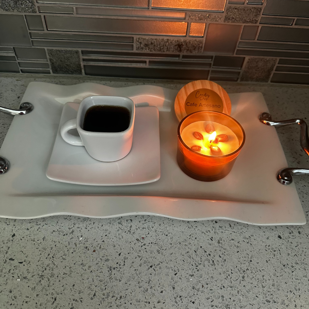 Coffee Candles, Handmade Candle